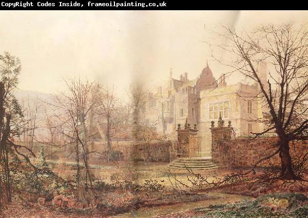Atkinson Grimshaw Knostrop Hall Early Morning